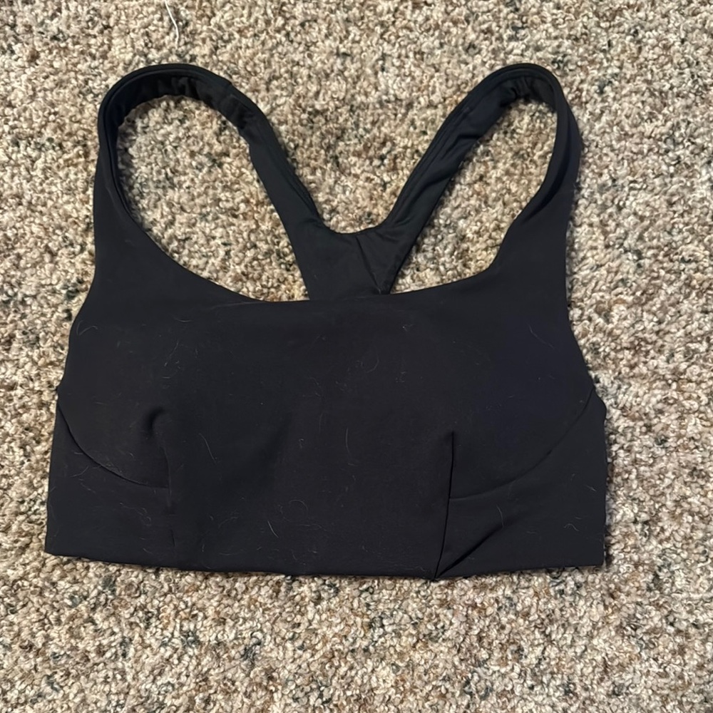 Lululemon Black Racerback Sports Bra
